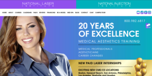 national laser institute evil corporation logo.