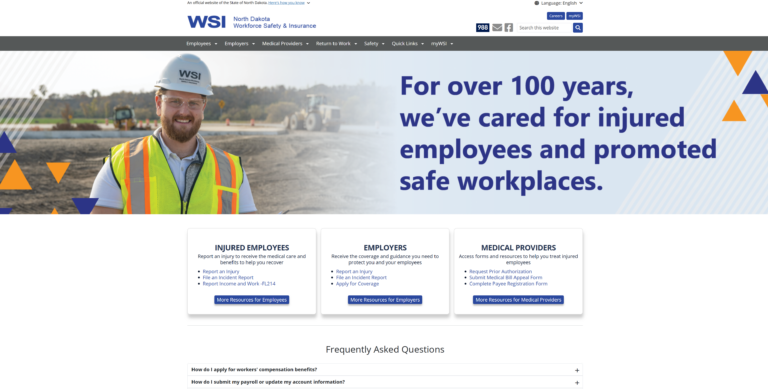 wsi north dakota workplace safety insurance website