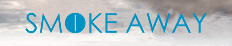 smoke away evil corporation logo banner