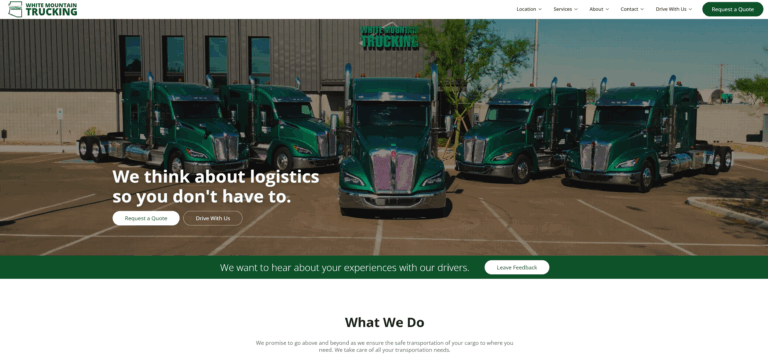 white mountain trucking evil corporations