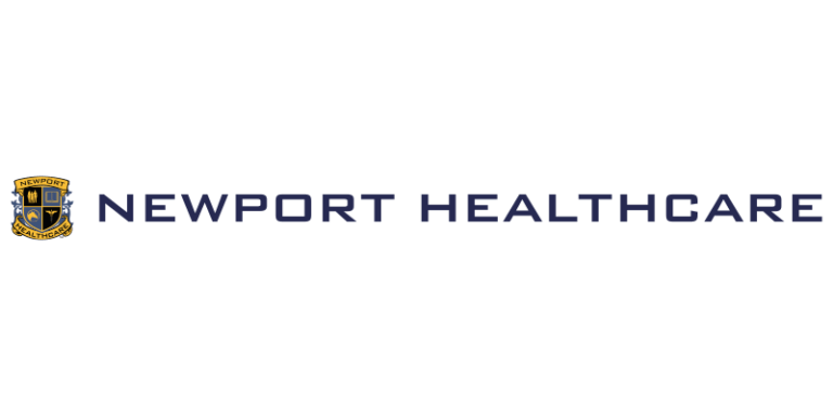 newport healthcare logo evil corporations