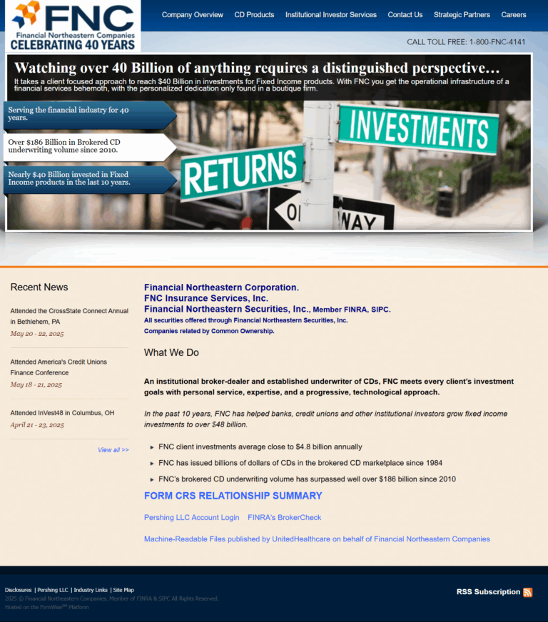 financial northeastern finra evil corporations