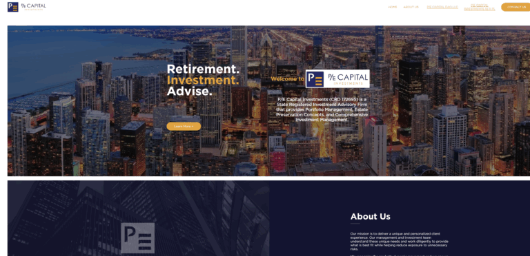 P/E Capital Investment SEC Chicago Company Website
