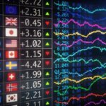 forex with lots of currencies and graphs on the screen