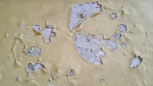 lead paint wallpaper evil corporations peeling