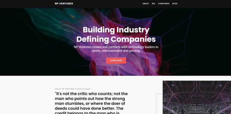 np ventures nicholas palazzo