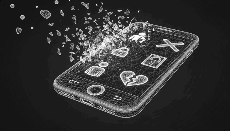 spy phone domestic abuse stalking wire frame illustration