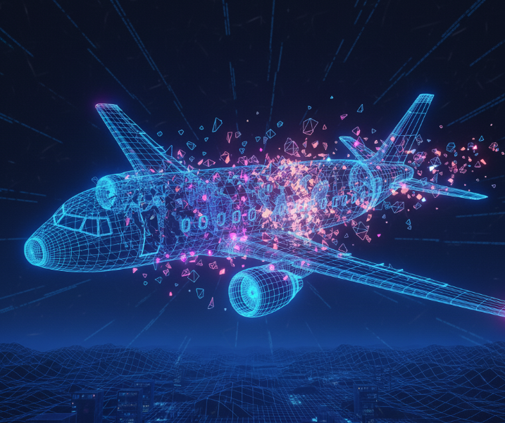 airplane falling apart in the sky scam evil