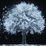 wireframe money fraud tree