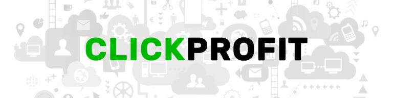 clickprofit logo banner