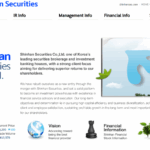 shinhan securities website evil corporations