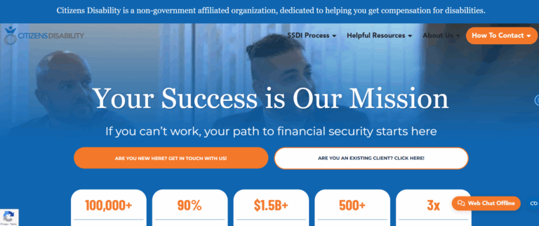 citizens disability website