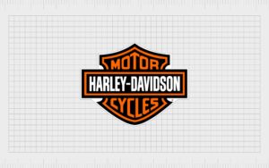 harley davidson logo evil corporations grid background