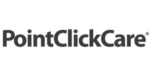 point click care logo black and white
