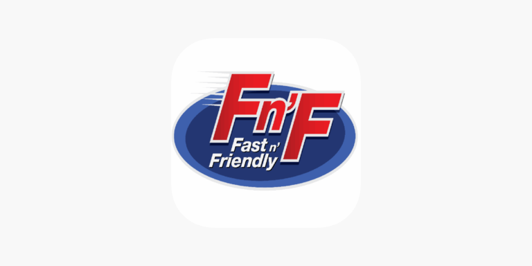fnf fast n friendly logo