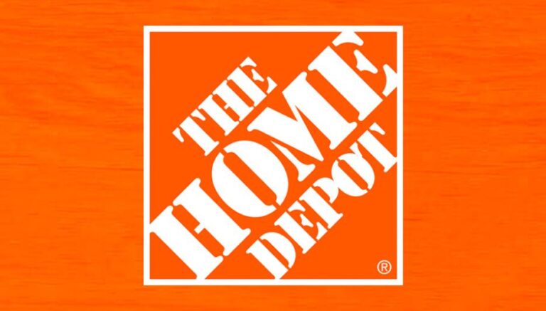 the home depot logo orange