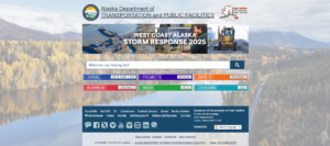 alaska department transportation public facilities website