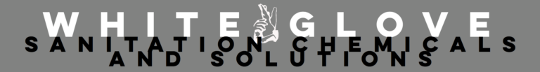 White Glove Sanitation Chemicals Banner