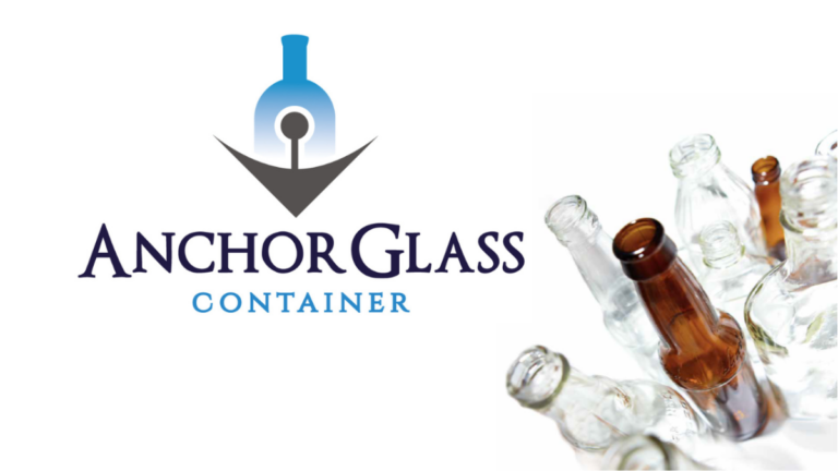 anchor glass container logo with bottles