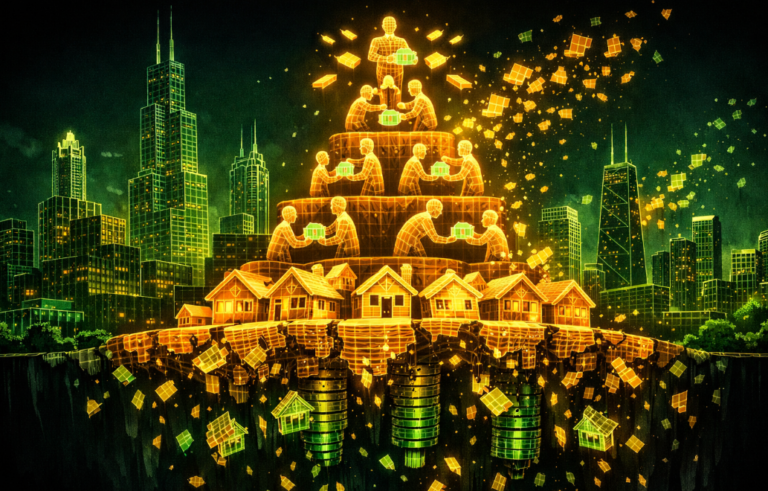 chicago pyramid scheme house equity