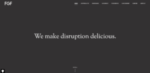 fgf brands website homepage