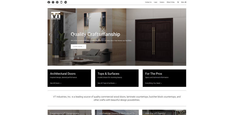 vt industries website