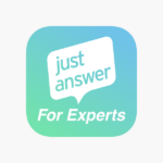 just answer logo for experts transparent background
