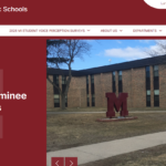 menominee area public schools website
