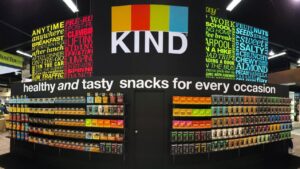 kind llc snacks display evil corporations