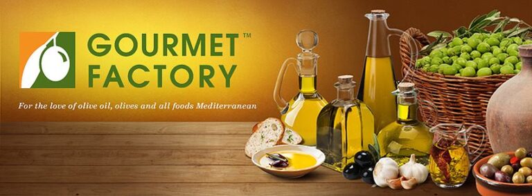 gourmet factory banner logo evil corporations banner