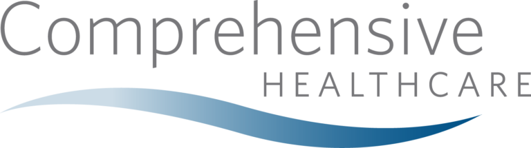 comprehensive healthcare management services logo banner
