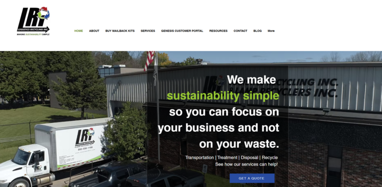 logistics recycling website wisconsin evil corporations