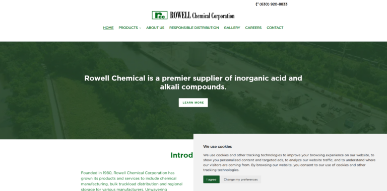 rowell chemical corporation website evil corporations