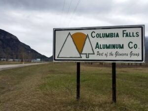 columbia falls sign logo