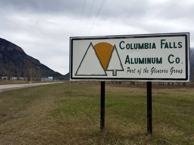 columbia falls sign logo