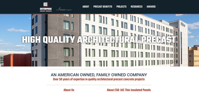 enterprise precast concrete website evil corporations