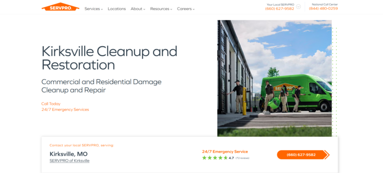 kirksville servpro website evil corporations