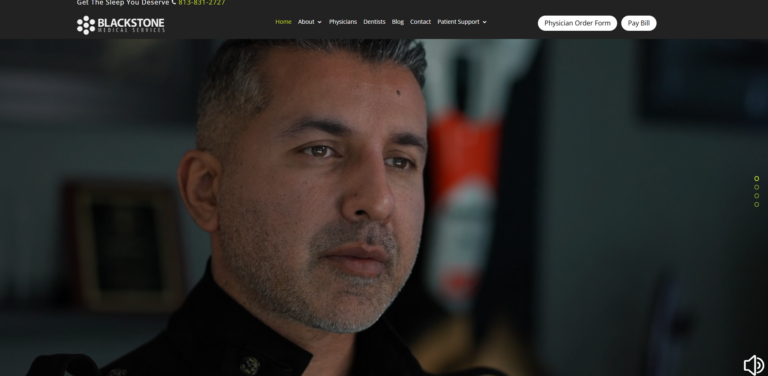 blackstone medical services website with ceo founder vick tipnes