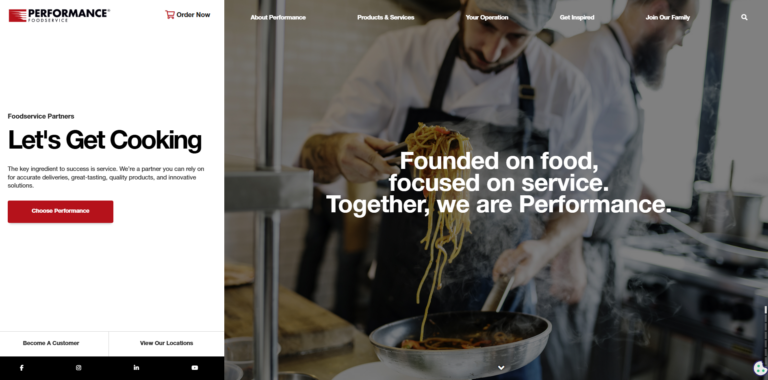 performance foodservice website evil corporations
