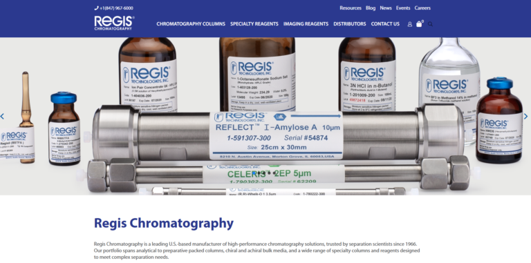 regis chromatography website evil corporations