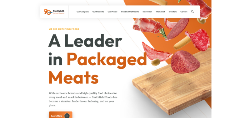 smithfield meats evil corporations website