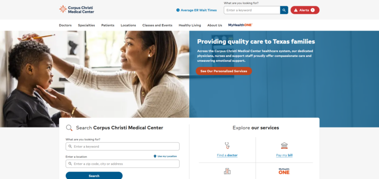 corpus christi medical center website columbia hospital