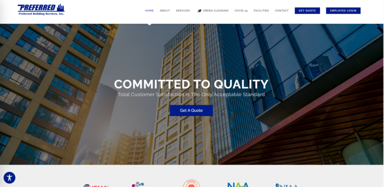 preferred building services website evil corporations